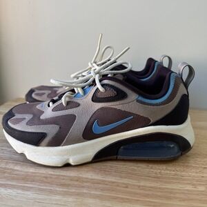 Nike Air Max 200 Women's Shoes Plum Eclipse-University Blue AT6175-200 Size 7